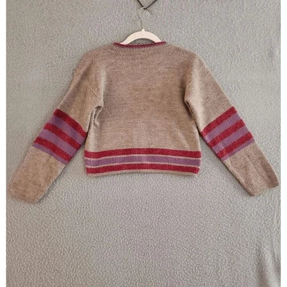 VTG Mickey Unlimited Kids Knit Crew Neck Acrylic Pull Over Sweatshirt USA Made M - Picture 2 of 5